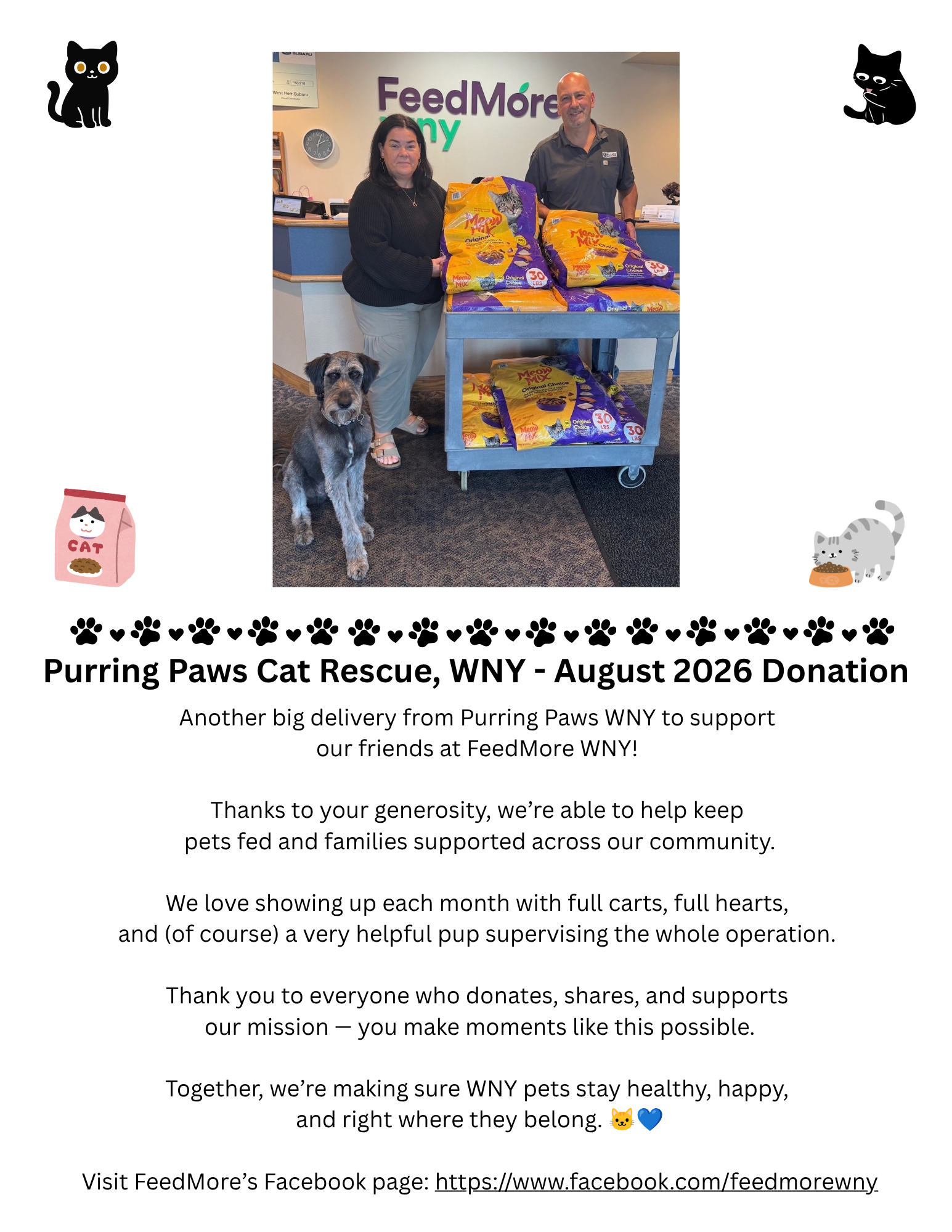 FeedMore WNY community support event banner